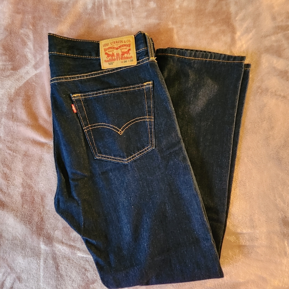 Levi’s® Men's 505™ Straight Regular Fit Jeans